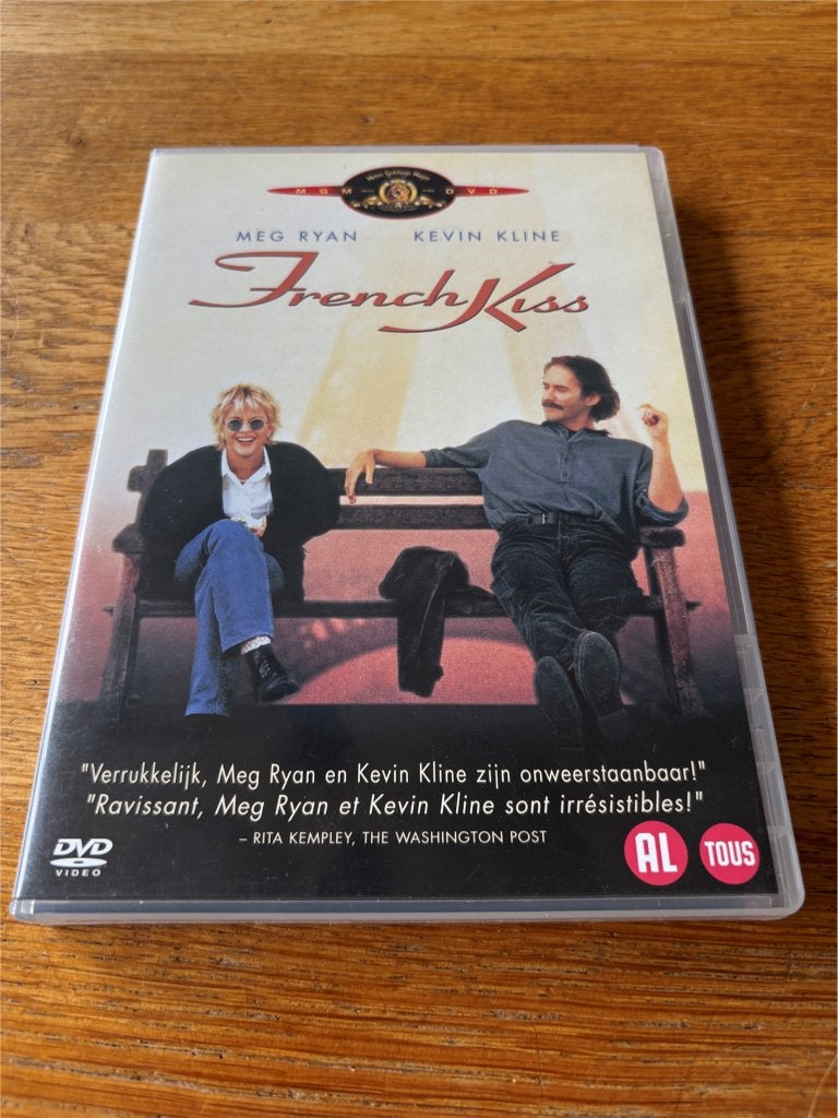 Dvd French Kiss - NL-Uitgave, Alle leeftijden, Ophalen of Verzenden, Gebruikt, Romantische komedie