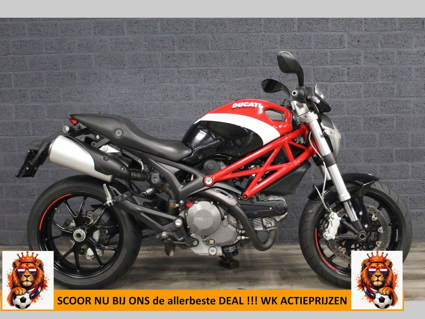 DUCATI 796 MONSTER (bj 2010) 37,584 km 35KW A2 mogelijk, Motoren, Motoren | Ducati, DUCATI, 2 cilinders, Bedrijf, Onbekend