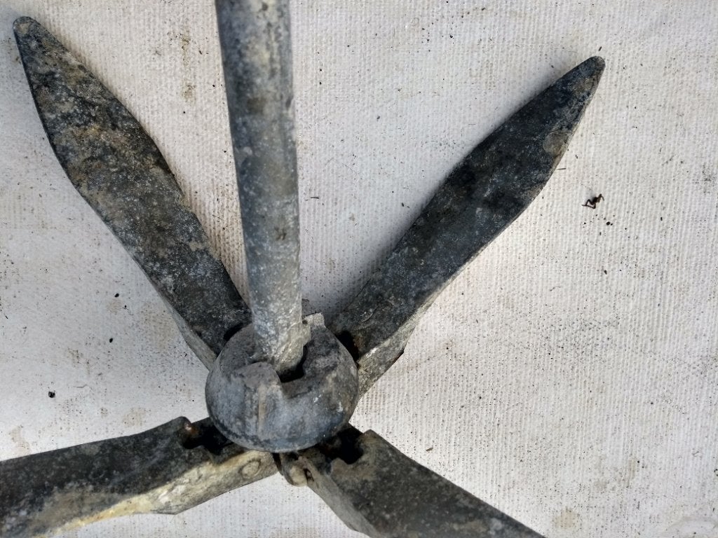 Paraplu anker 3,5 kg dreg klapanker 40 cm, Ophalen of Verzenden, Gebruikt, Overige typen