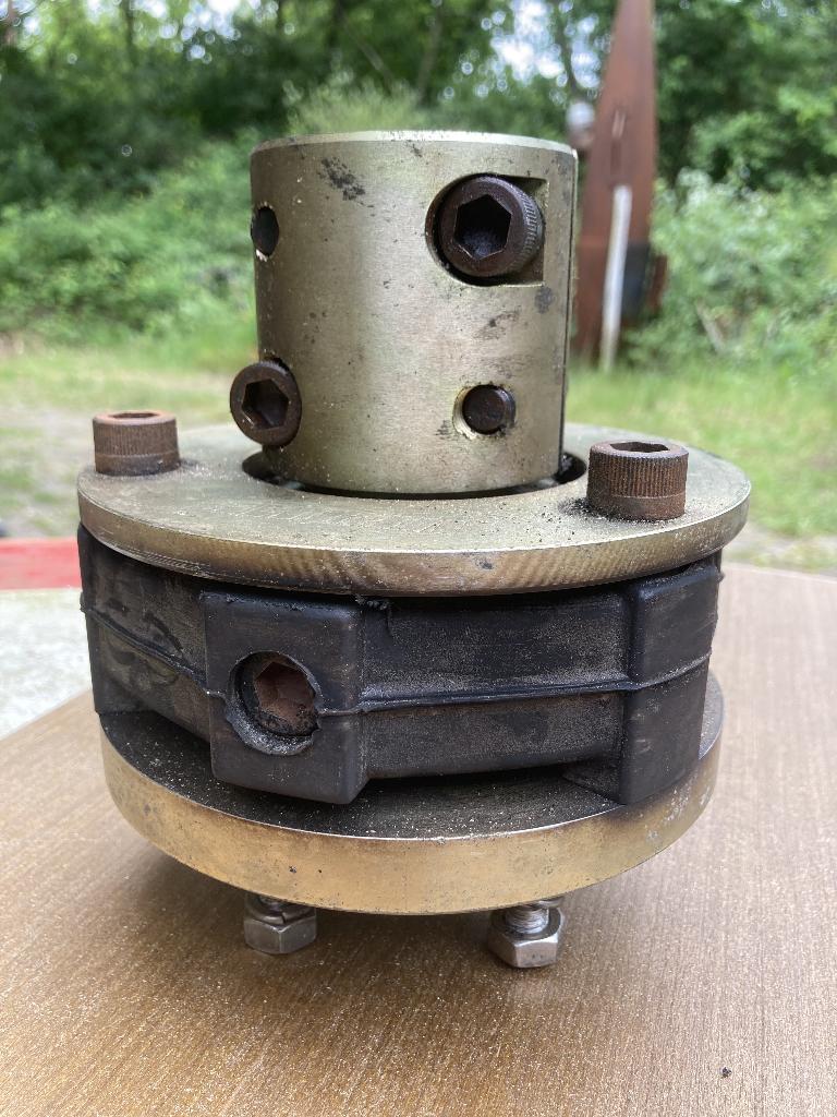 Vetus Bullflex Schroefas Koppeling 25mm, Ophalen, Gebruikt, Motor en Techniek, Zeilboot of Motorboot