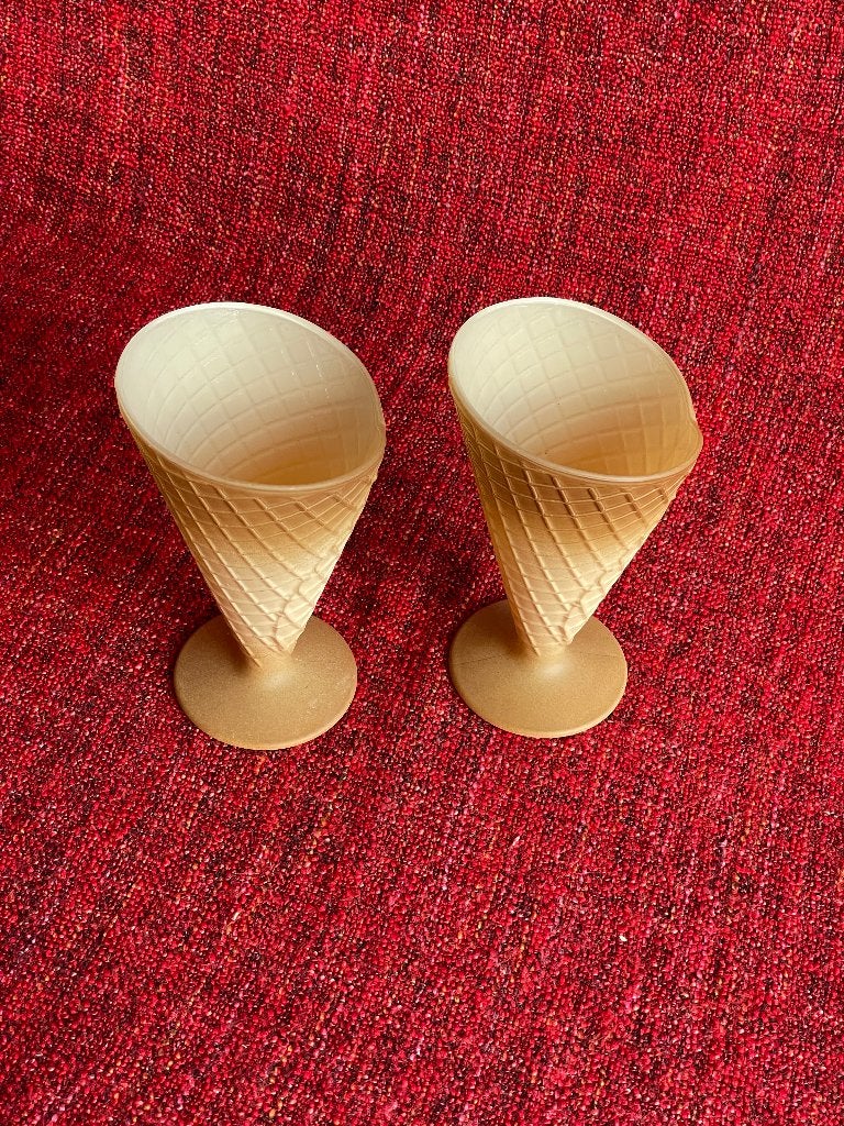 Ice Cream Cups, Ophalen, Vintage, Zo goed als nieuw, Kop(pen) en/of Schotel(s)
