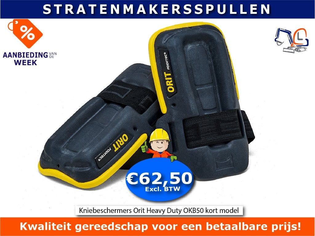 Orit OKB50 Heavy Duty kniebeschermers, Ophalen of Verzenden, Nieuw, Overige soorten