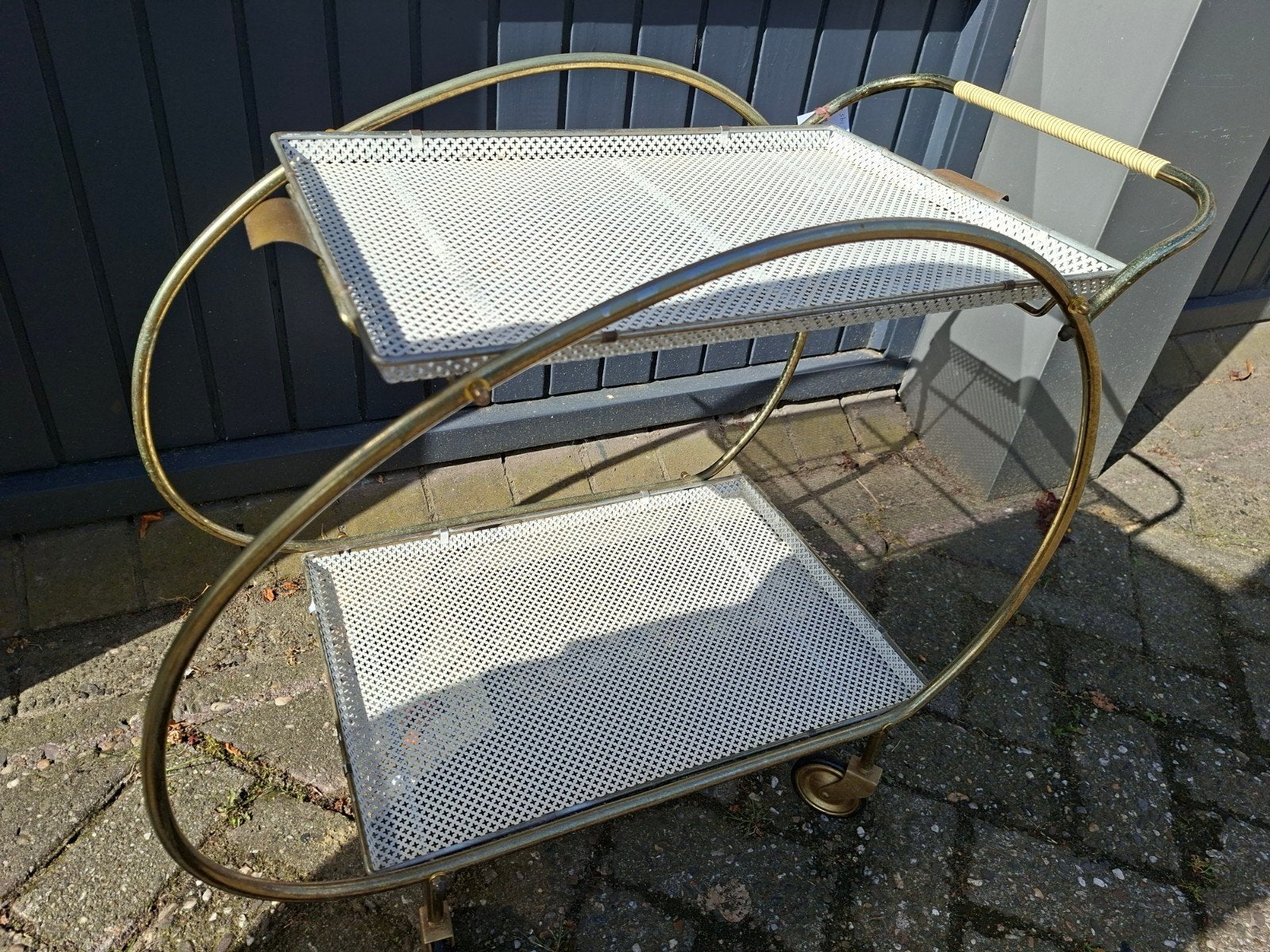 Jaren 60, trolley. Mategot stijl. Design, vintage, retro., Ophalen, Gebruikt, 50 tot 100 cm, Nvt