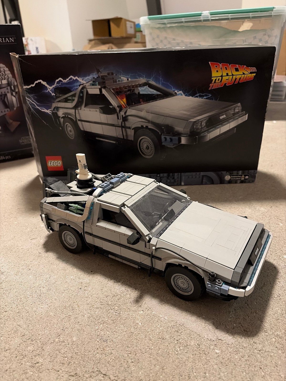 LEGO Back to the Future DeLorean Tijdreismachine, Ophalen, Zo goed als nieuw, Overige merken