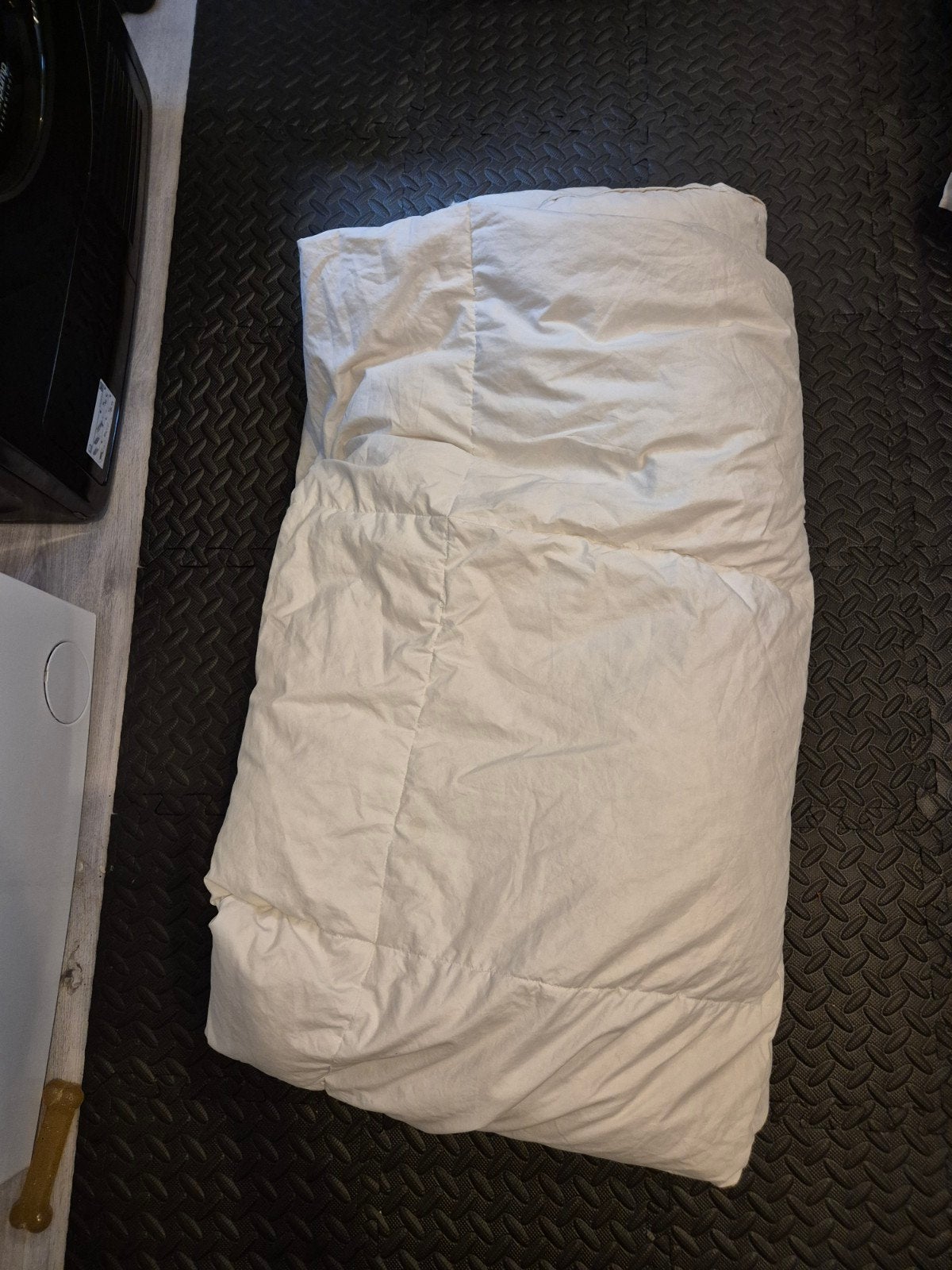 IKEA MYSA RÖNN Donsveertjes Dekbed 200x200, Gebruikt, Wit, Tweepersoons, Dons en Veren