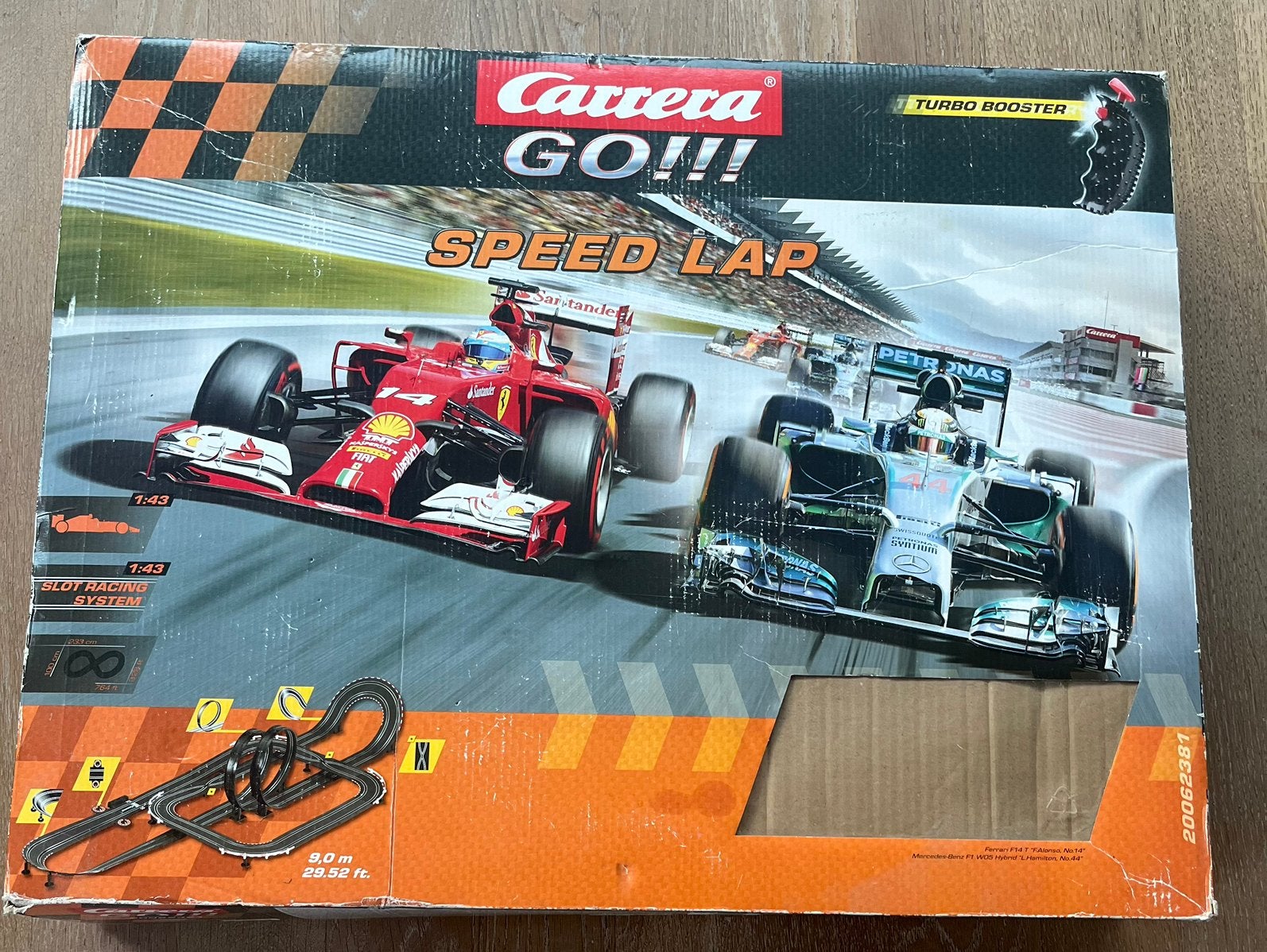 Carrera go speed lap racebaan, Kinderen en Baby's, Ophalen, Racebaan, Carrera, Zo goed als nieuw