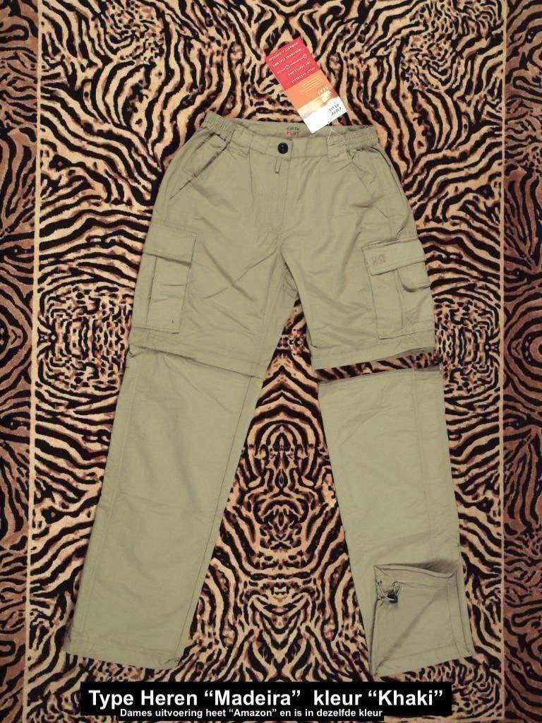 CAREPLUS AFRITS SAFARI BROEK / SHIRT ANTI MALARIA MUG / UV, Ophalen of Verzenden, Nieuw, Kleding