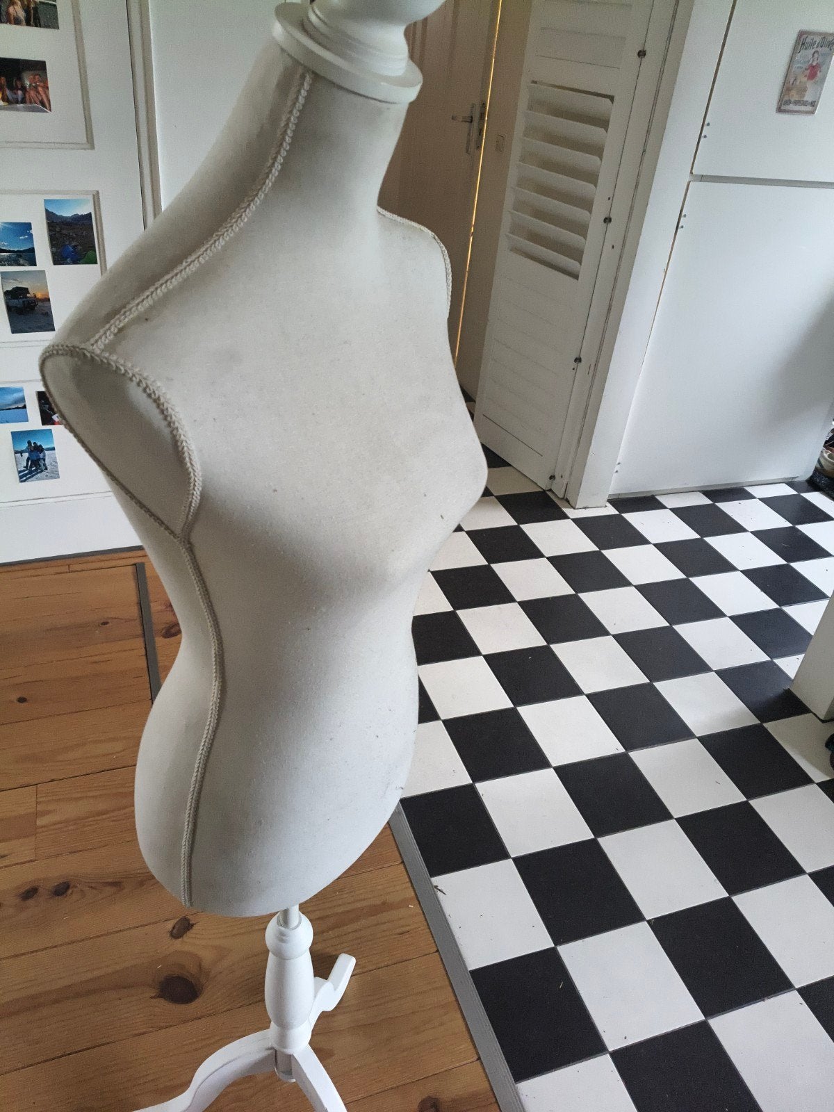 Mannequin / paspop, Ophalen, Gebruikt