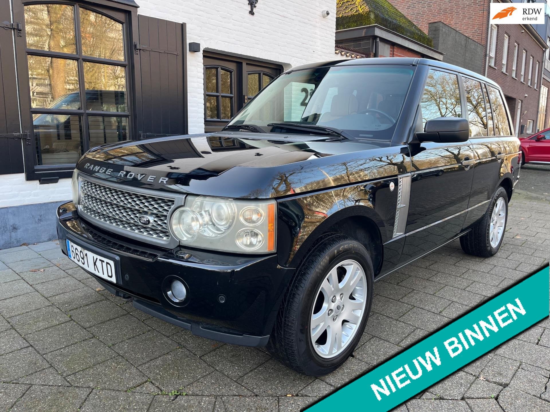 Land Rover Range Rover 3.6 TDV8 Vogue Aut, Leder, Yongtimer, Auto's, Land Rover, Automaat, Traction-control, Gebruikt, 3628 cc