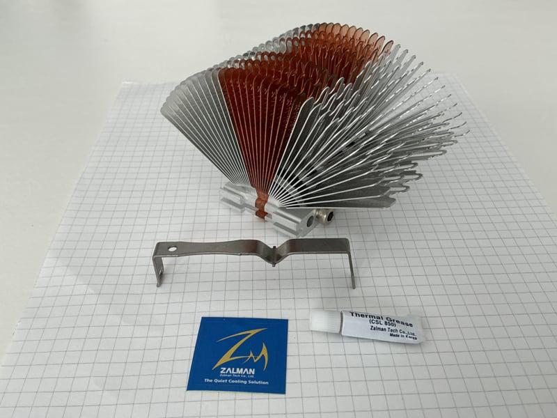 Zalman CNP6100ALCU  S370 , socket A cpu passieve cooler, Ophalen of Verzenden, Zalman, NA, NA