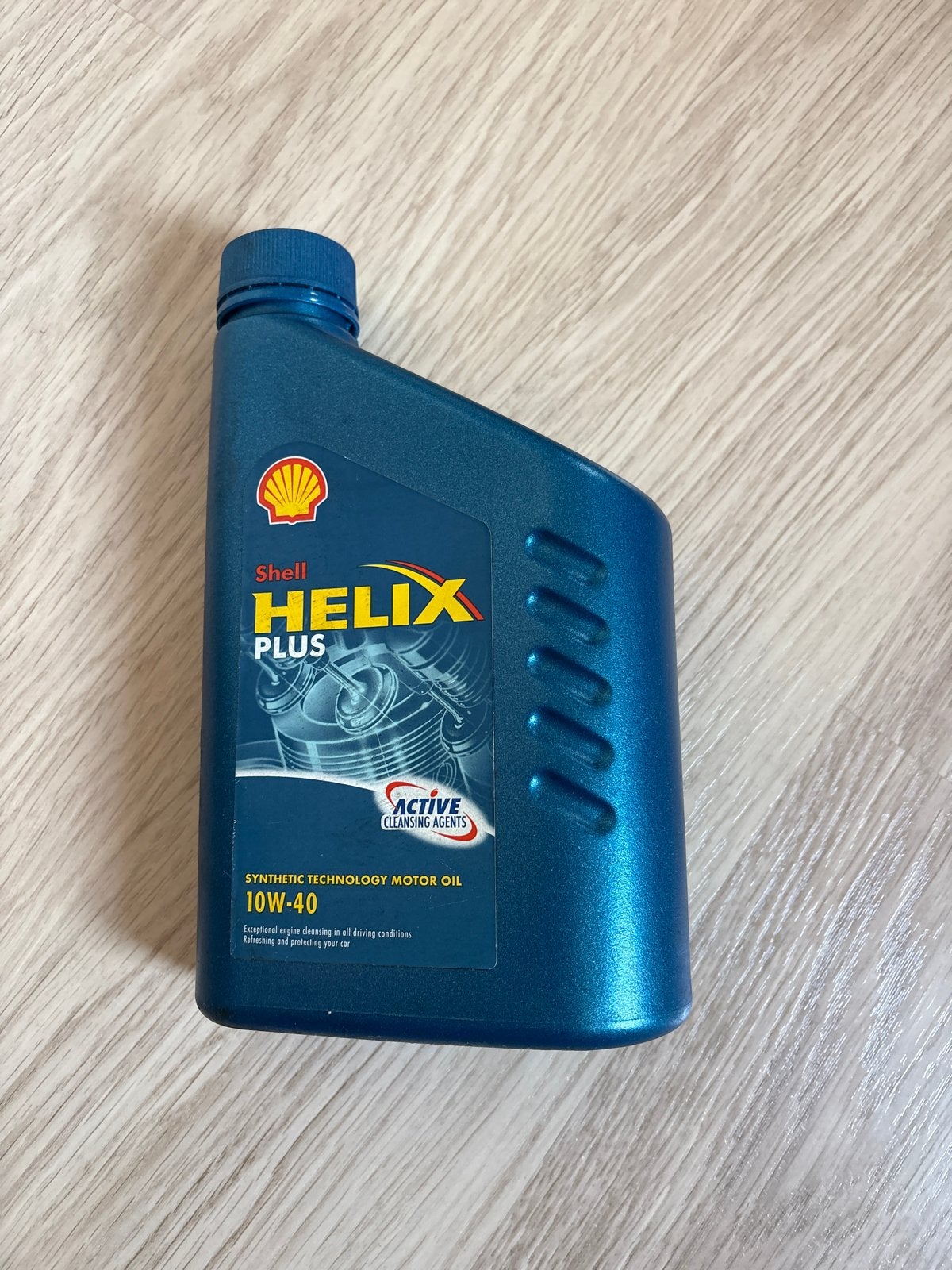 Shell Helix Plus 10W40 Motorolie - 1 Liter, Ophalen of Verzenden, Nieuw, Universele onderdelen