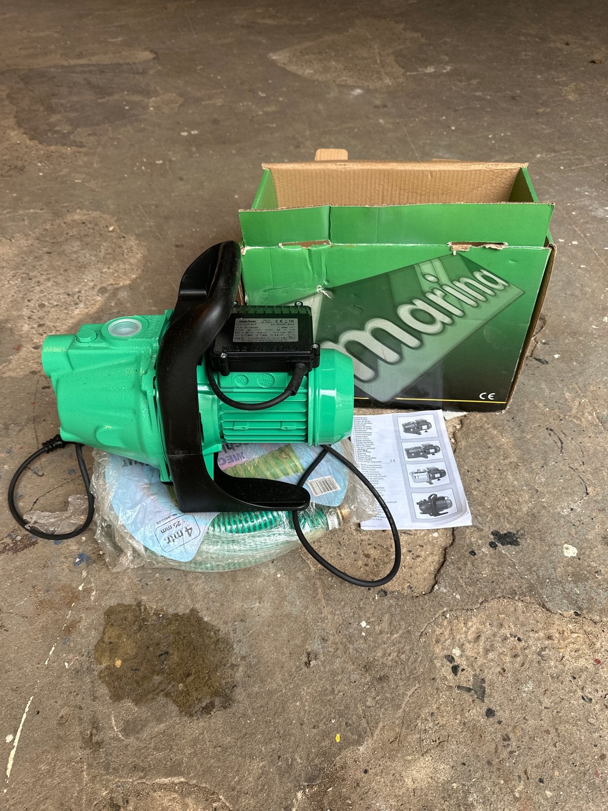 Marina CAM 60/P Hydrofoorpomp - nieuw in doos, Ophalen, Zo goed als nieuw, Elektrisch, Hydrofoorpomp