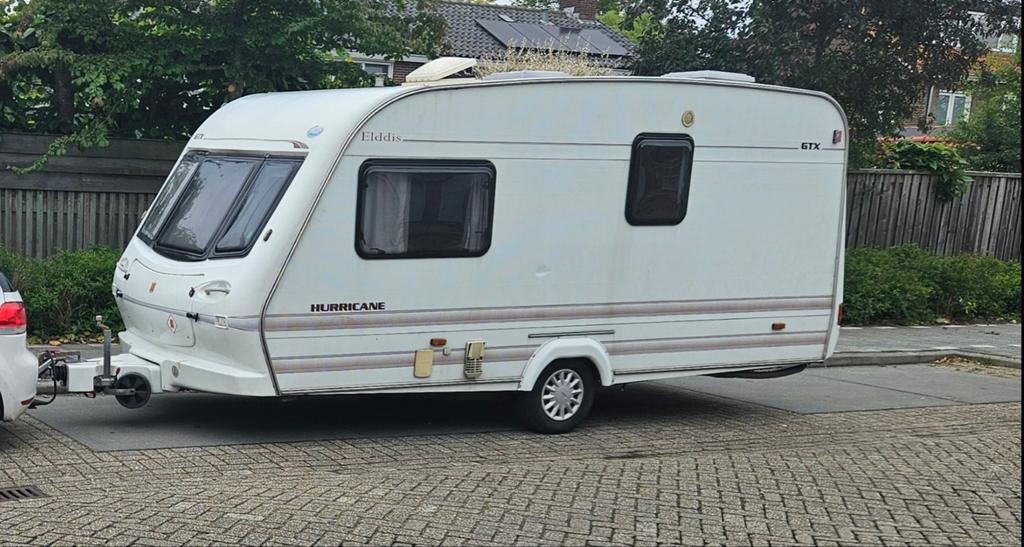 Elddis Hurricane GTX, Caravans en Kamperen, Caravans, Luifel, 750 - 1000 kg, Particulier