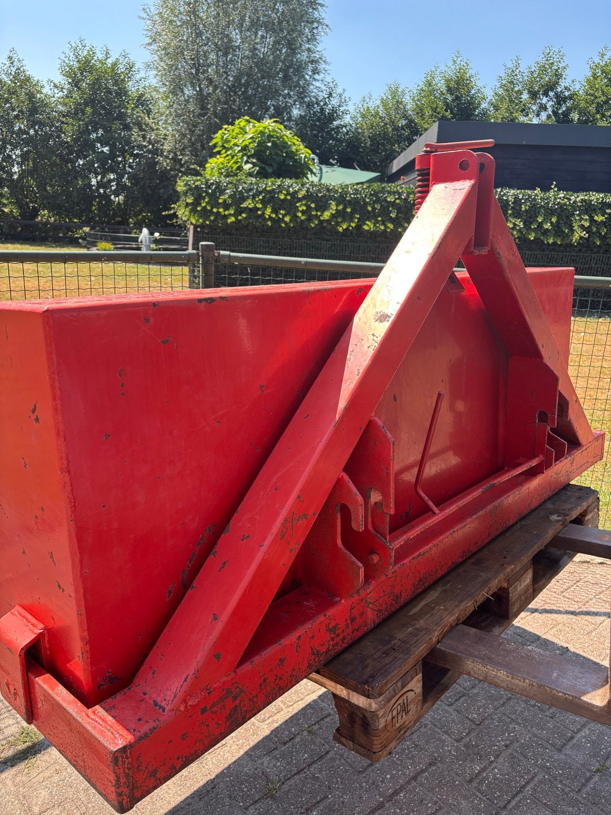 Rode PZ bak, Ophalen, Akkerbouw, Transport