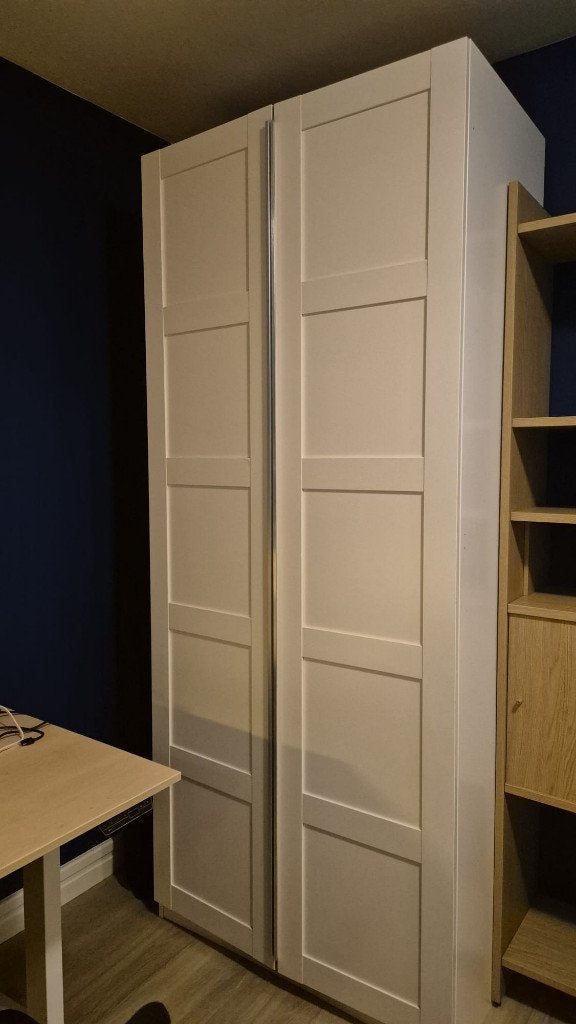 IKEA PAX kledingkast 100x58x236 met deuren & KOMPLEMENT, Ophalen, Overige materialen, Met deur(en), Gebruikt