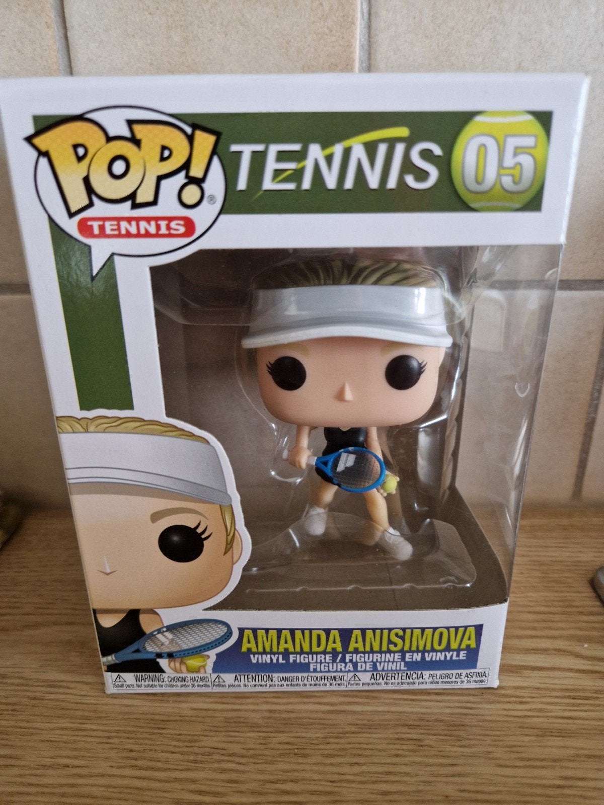 funko pop amanda anisimova nr 05 tennis, Ophalen of Verzenden, Zo goed als nieuw