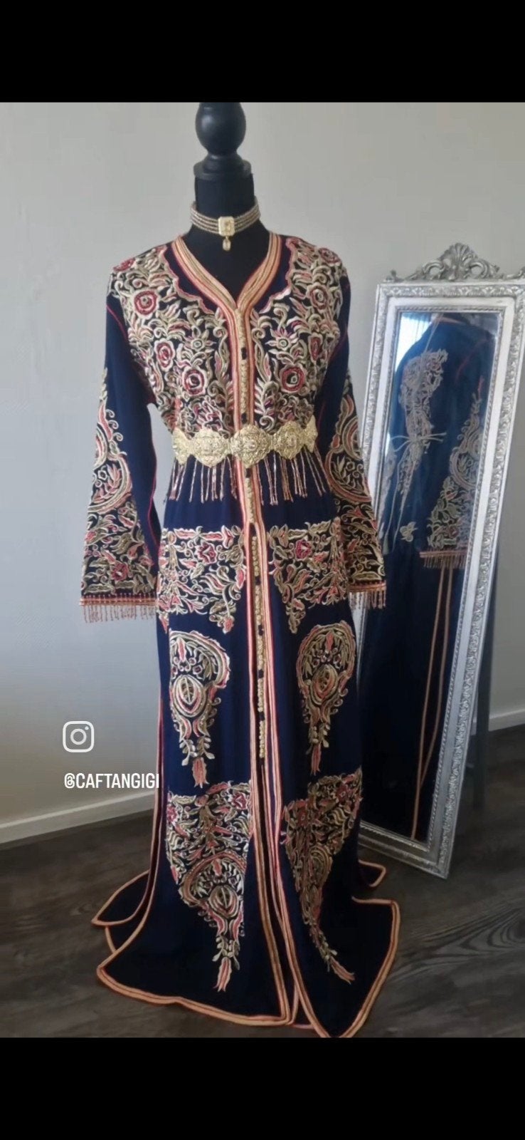 Nieuwe Prachtige takshita!, Overige typen, Blauw, Maat 42/44 (L), Nieuw