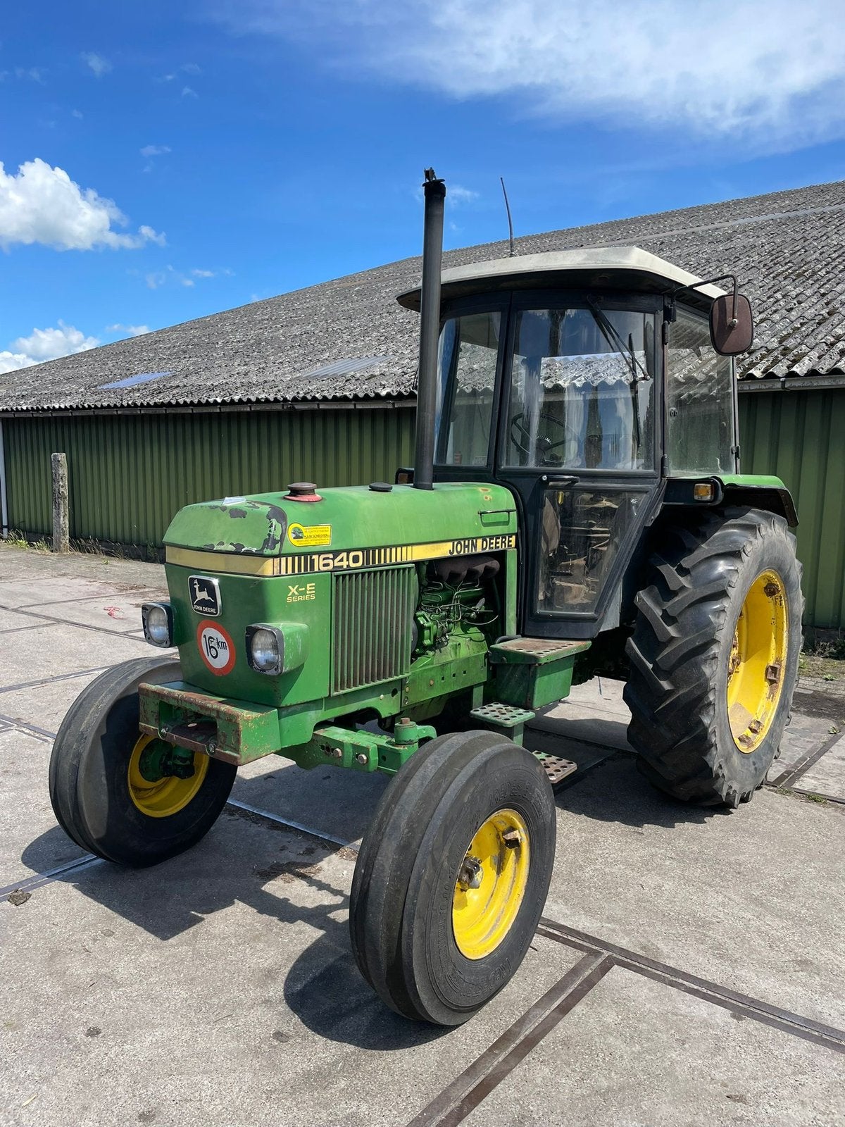 John Deere 1640 tractor trekker izgst, Gebruikt, Tot 2500, Tot 80 Pk, Ophalen