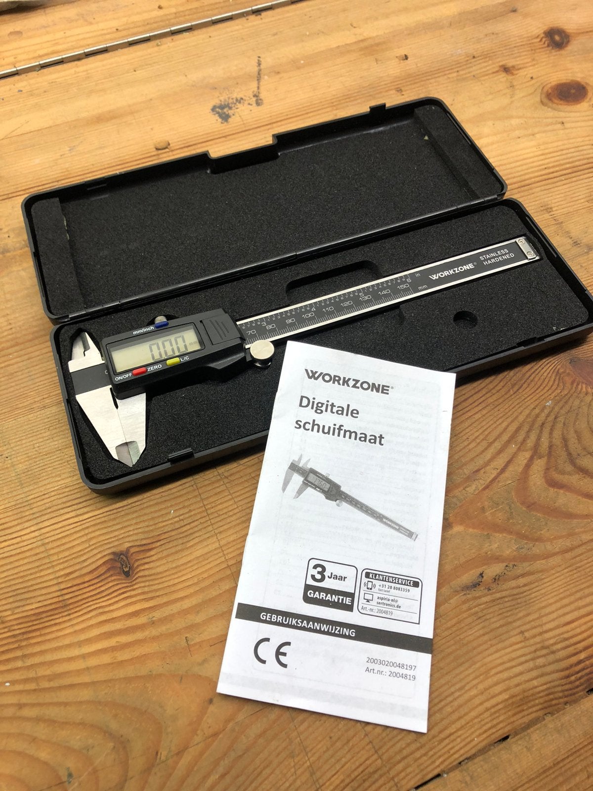 Digitale schuifmaat, 150 mm, Ophalen of Verzenden, Nieuw, Afstand
