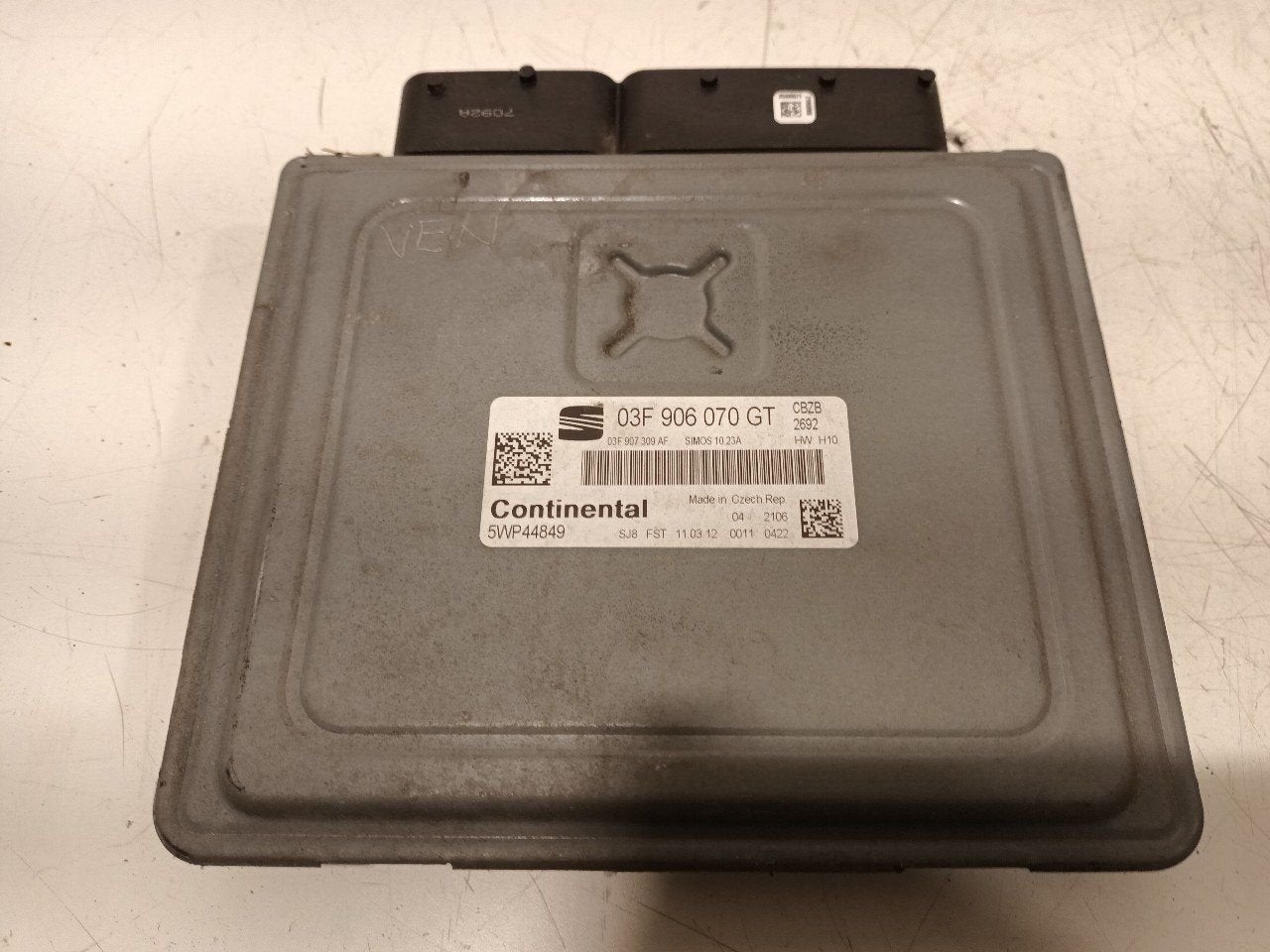 Computer motormanagement Seat Ibiza, Onderdelen@venauto.nl, Van der Ven Autorecycling B.V., Gebruikt, Seat