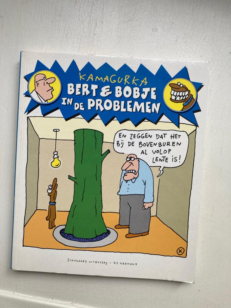 KamaGurrka - Bert & Bobje in de problemen, Eén stripboek, Ophalen of Verzenden, Gelezen