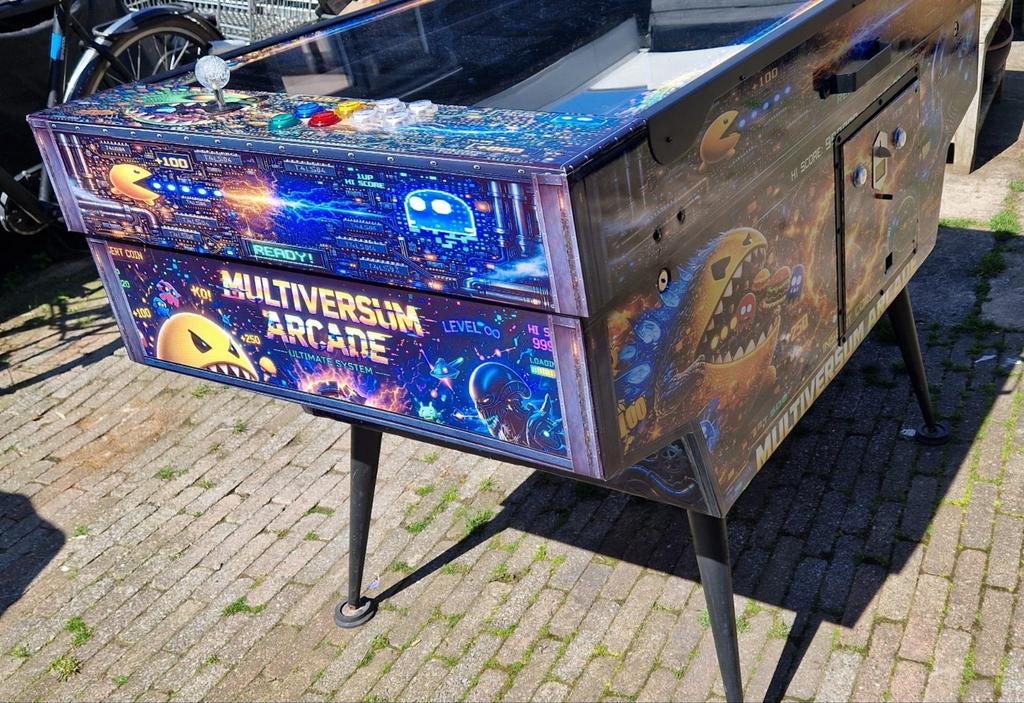 Unieke Arcade Tafel 47” – 2 Players / Pinball / Multigame, Verzamelen, Automaten | Overige, Ophalen