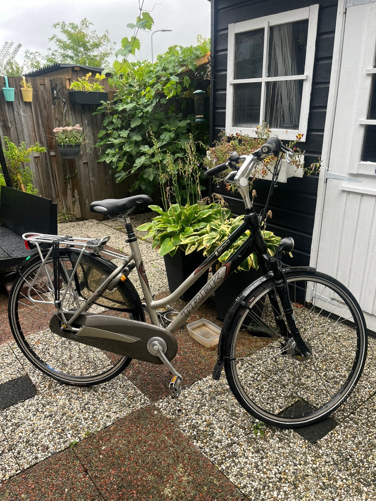 damesfiets, Fietsen en Brommers, Fietsen | Dames | Damesfietsen, Overige merken, Versnellingen, Zo goed als nieuw, 56 cm of meer