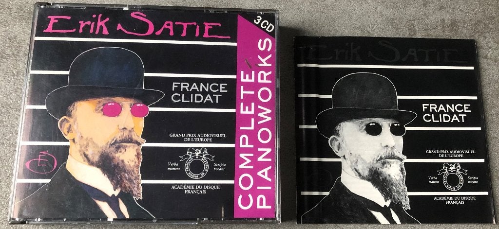 ERIK SATIE - COMPLETE PIANO WORKS - 3 CD, Ophalen of Verzenden, Modernisme tot heden, Zo goed als nieuw, Kamermuziek