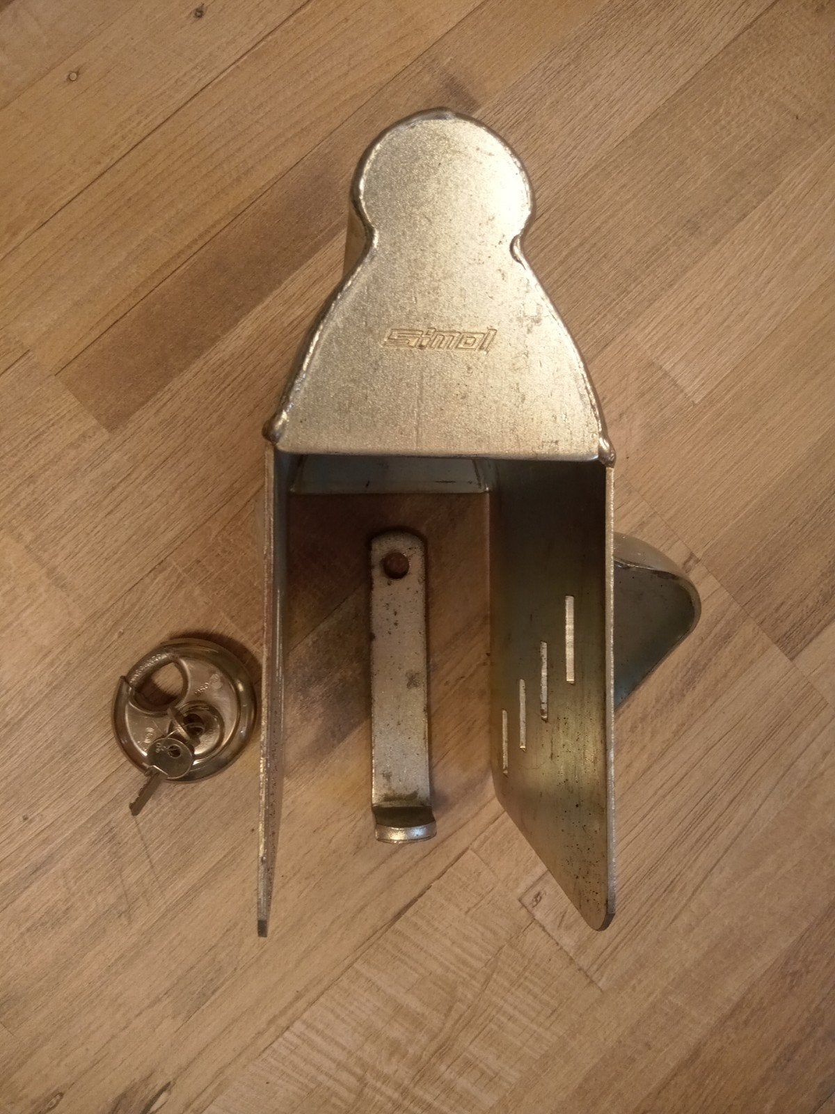 simol disselslot met dx discusslot, Ophalen of Verzenden, Gebruikt