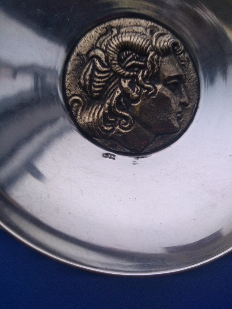 Zilveren Romeinse replica schaaltjes, Verzenden, Zilver