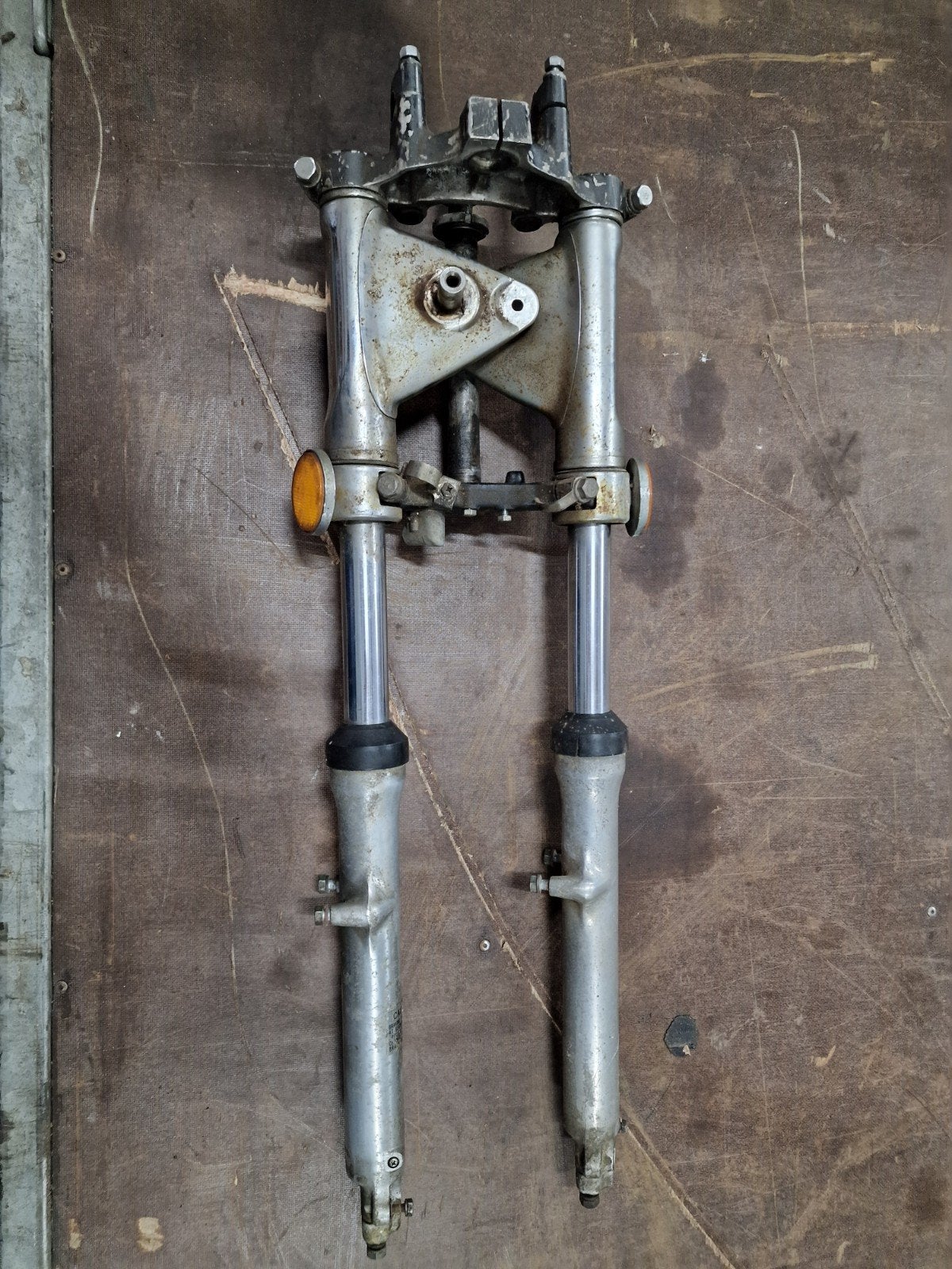 Suzuki GT250 voorvork, nog goed te gebruiken., Motoren, Ophalen of Verzenden