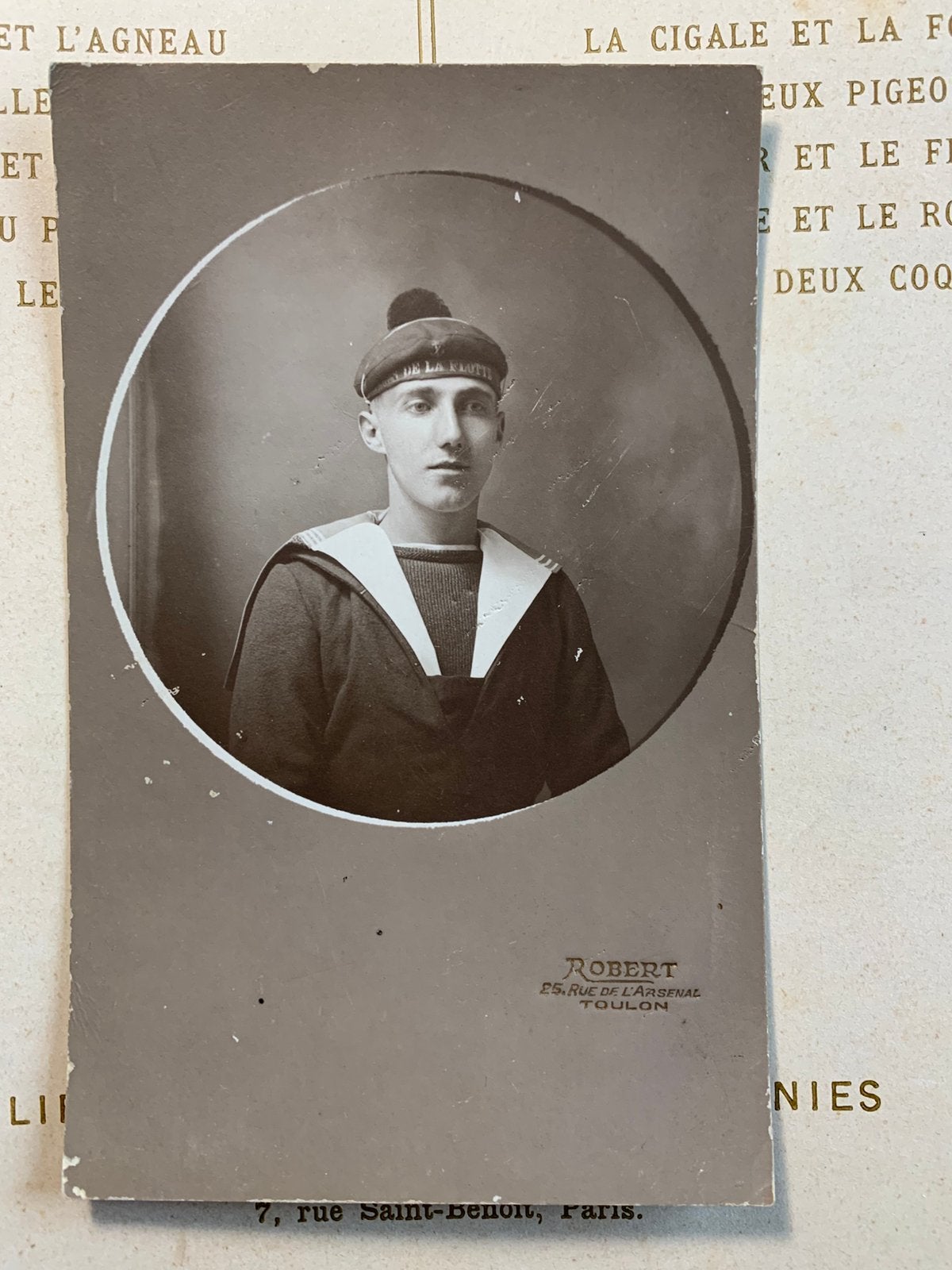 Foto - matroos (GO), Verzamelen, Gebruikt, Foto, Ophalen of Verzenden, Voor 1940