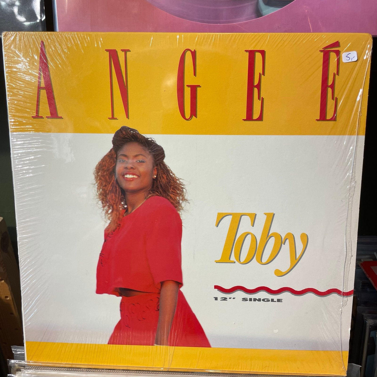 Angie - Toby 12" Single (Pop, R&B/Soul), Geseald, Ophalen of Verzenden, Pop, EP