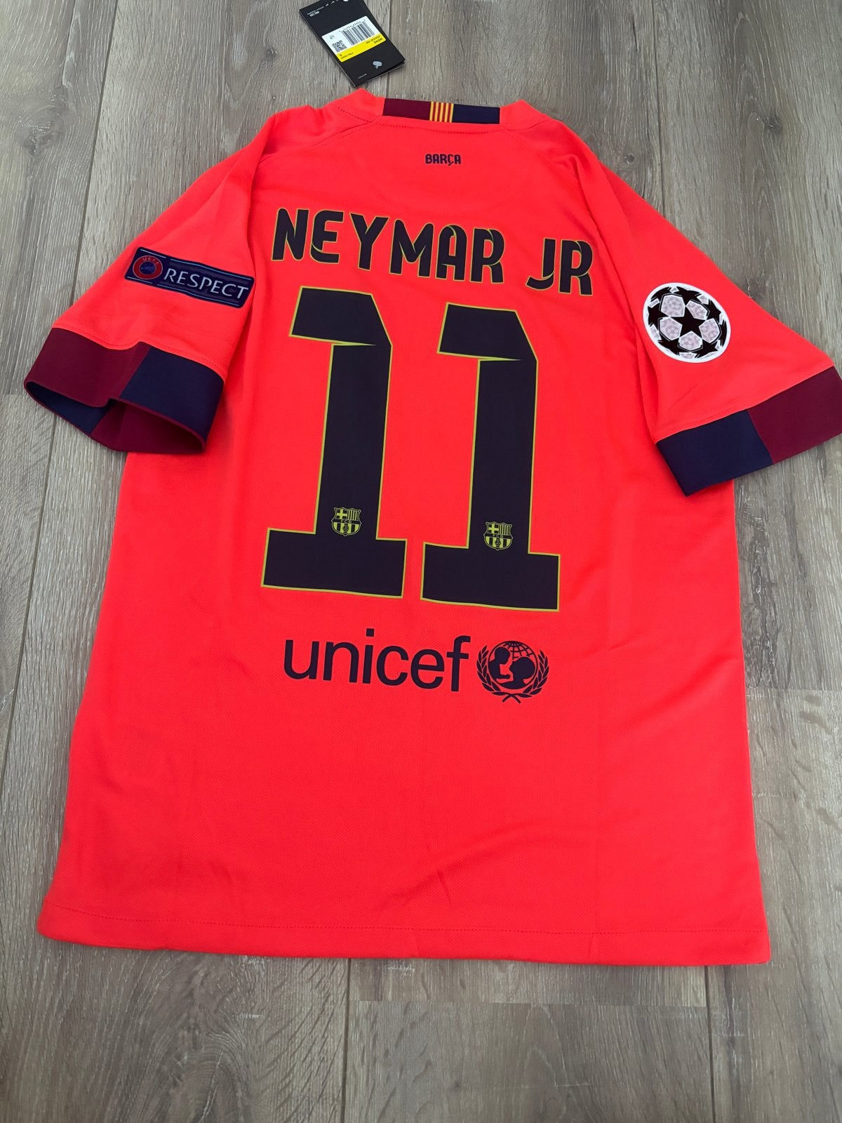 Neymar Jr #11 Barcelona shirt maat S, Ophalen of Verzenden, Nieuw, Maat 46 (S) of kleiner, Voetbal
