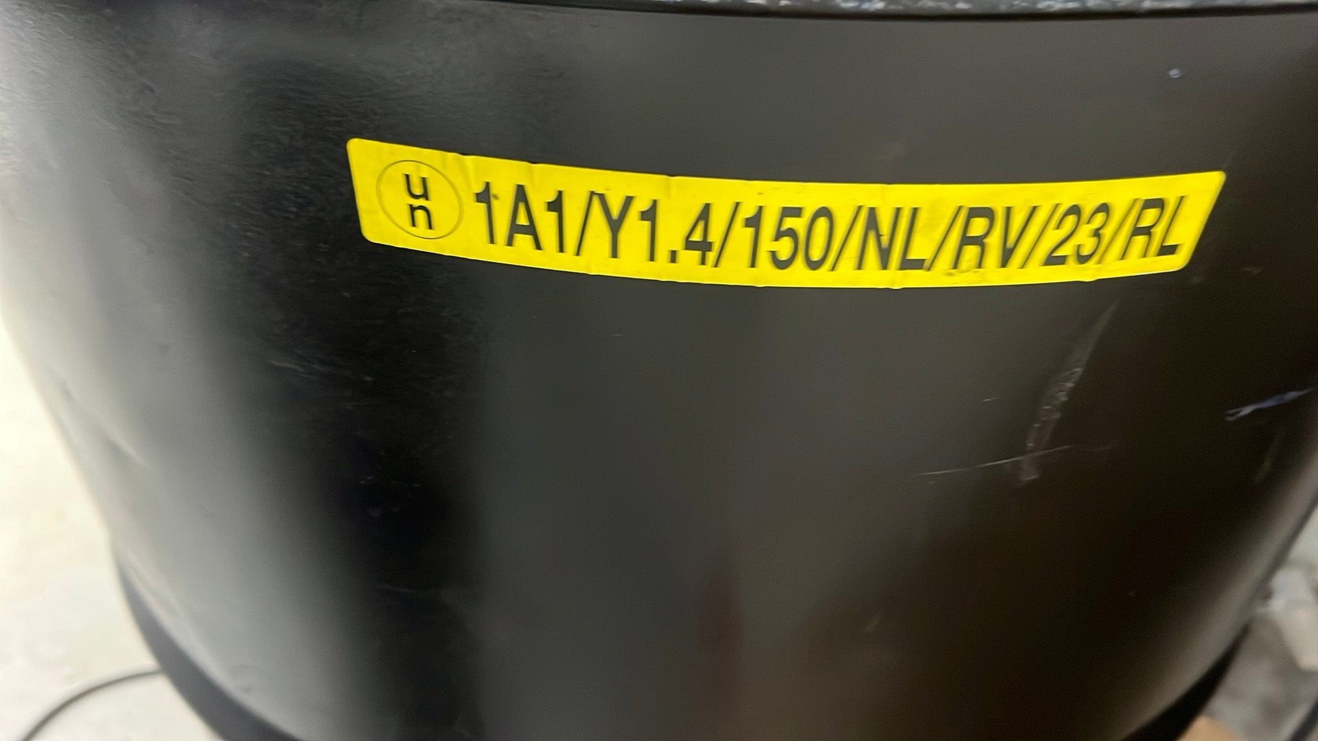 UN-gekeurd stalen olievat / metalen vat / opslagvat 200L, Ophalen, Gebruikt