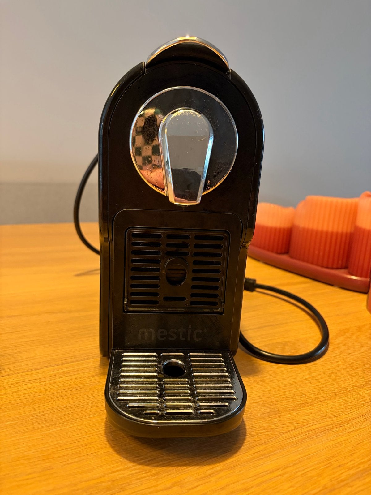 Mestic camping nespresso koffie cups machine, Caravans en Kamperen, Ophalen of Verzenden, Gebruikt