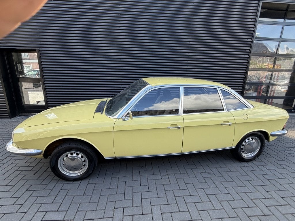 N.S.U. RO 80 1971| GEEL| SCHUIFDAK| UNIEKE AUTO| WANKEL MOTO, Auto's, Stof, Geel, Sedan, Overige merken