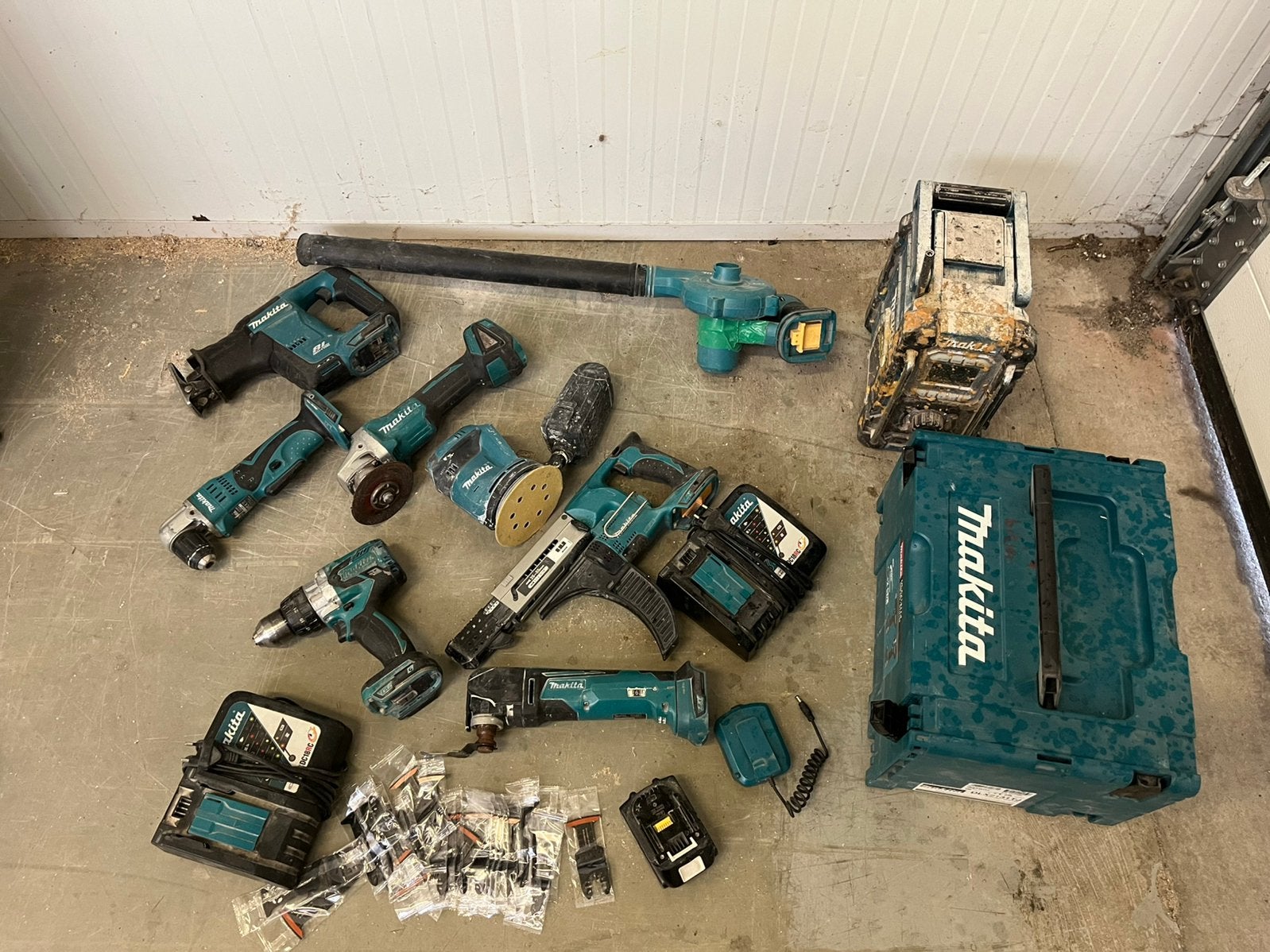 Partij Makita gereedschap, Ophalen, Gebruikt, ., Makita