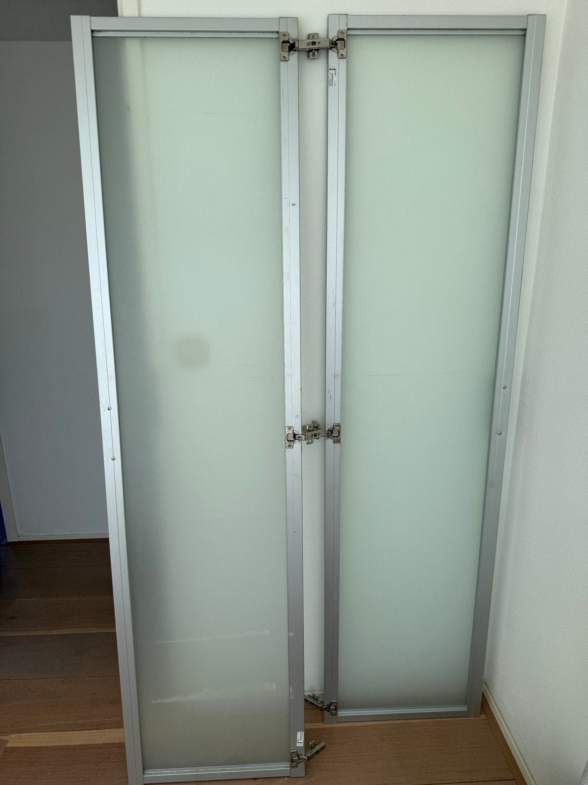 Ikea deuren met matglas, Ophalen, Kunststof, Gebruikt, Minder dan 80 cm
