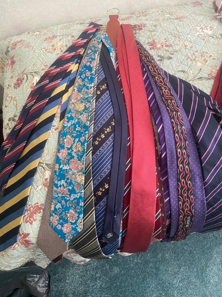 Verzameling Stropdassen, Ophalen of Verzenden, Zo goed als nieuw, Overige kleuren, Met patroon