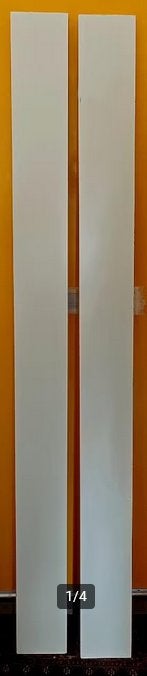 2 x Auping zijkant planken voor bed van 200 cm, Ophalen, Gebruikt, Tweepersoons, Overige maten