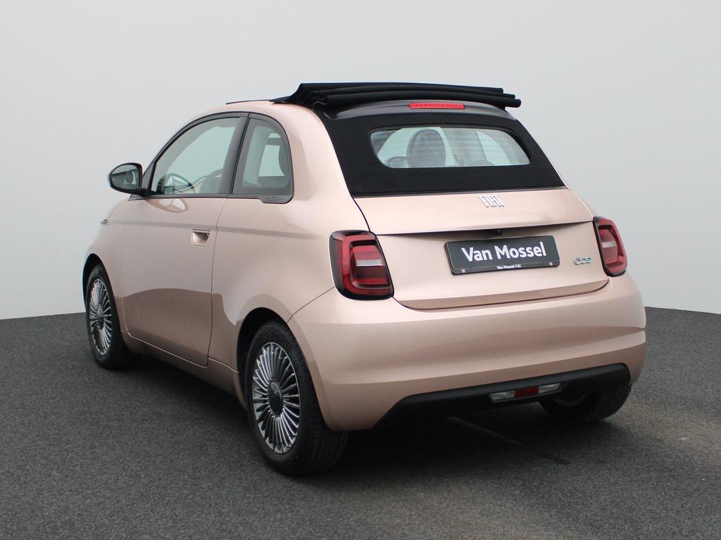 Fiat 500C 500e 42 kWh Icon | Climate Control / ECC | Open da, Auto's, 34 min, Gebruikt, Overige kleuren, Cabriolet