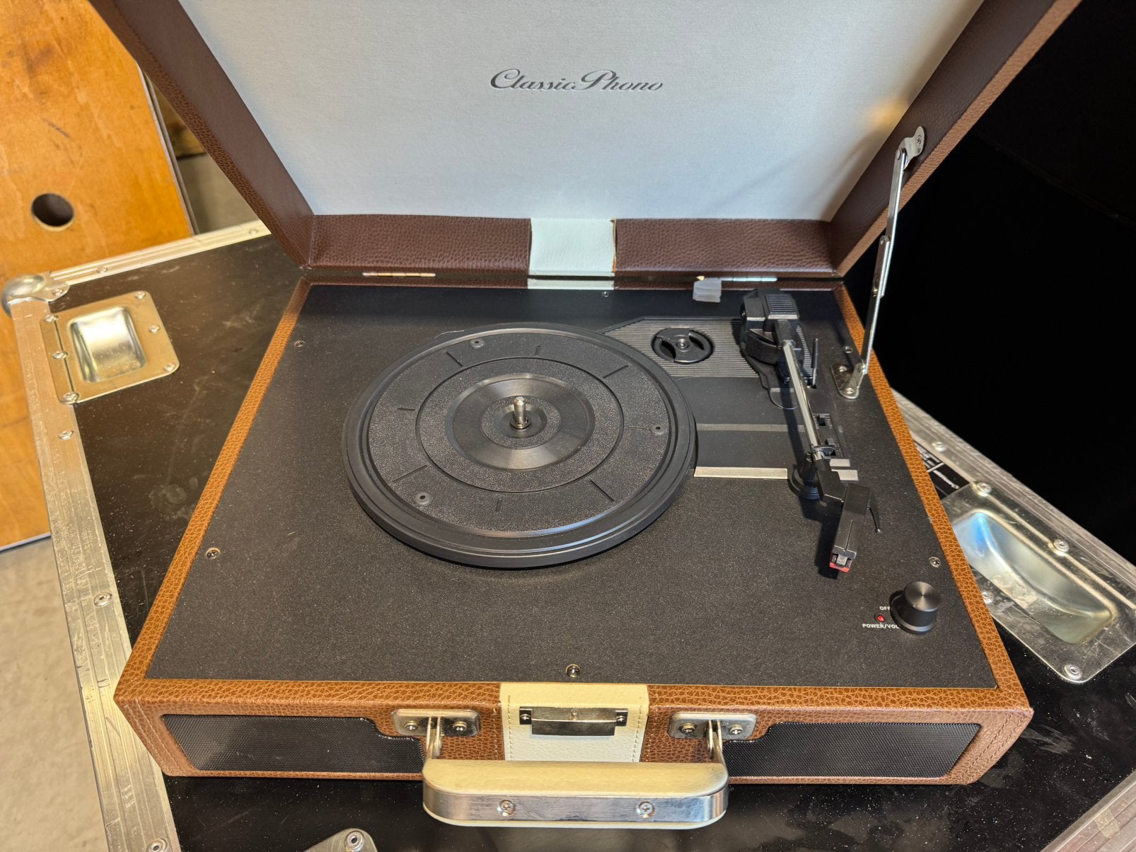 Classic Phono TT-33 - Platenspeler ingebouwde speakers, Overige merken, Automatisch, Ophalen of Verzenden, Zo goed als nieuw