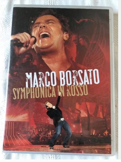 DVD Marco Borsato Symphonica in Rosso, Alle leeftijden, Ophalen of Verzenden, Zo goed als nieuw, Concert