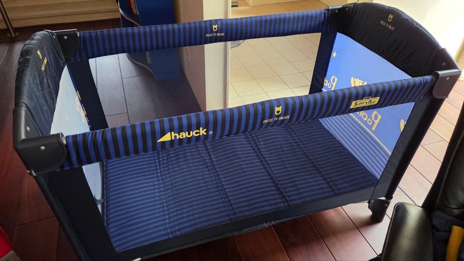 Hauck Pooh Campingbedje - 125x65 cm, Ophalen, Minder dan 140 cm, Minder dan 70 cm
