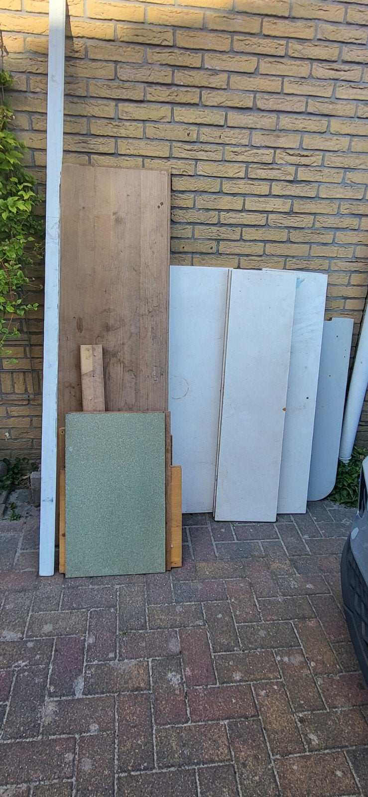 GRATIS: Diverse partij hout, Ophalen, Gebruikt, Balk, Overige houtsoorten