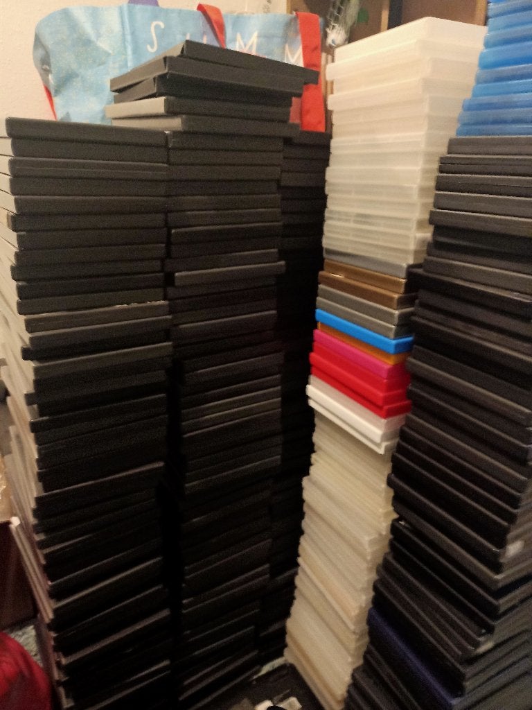 Dvd lege cases hoesjes 100 stuks voor €5, Alle leeftijden, Ophalen, Zo goed als nieuw
