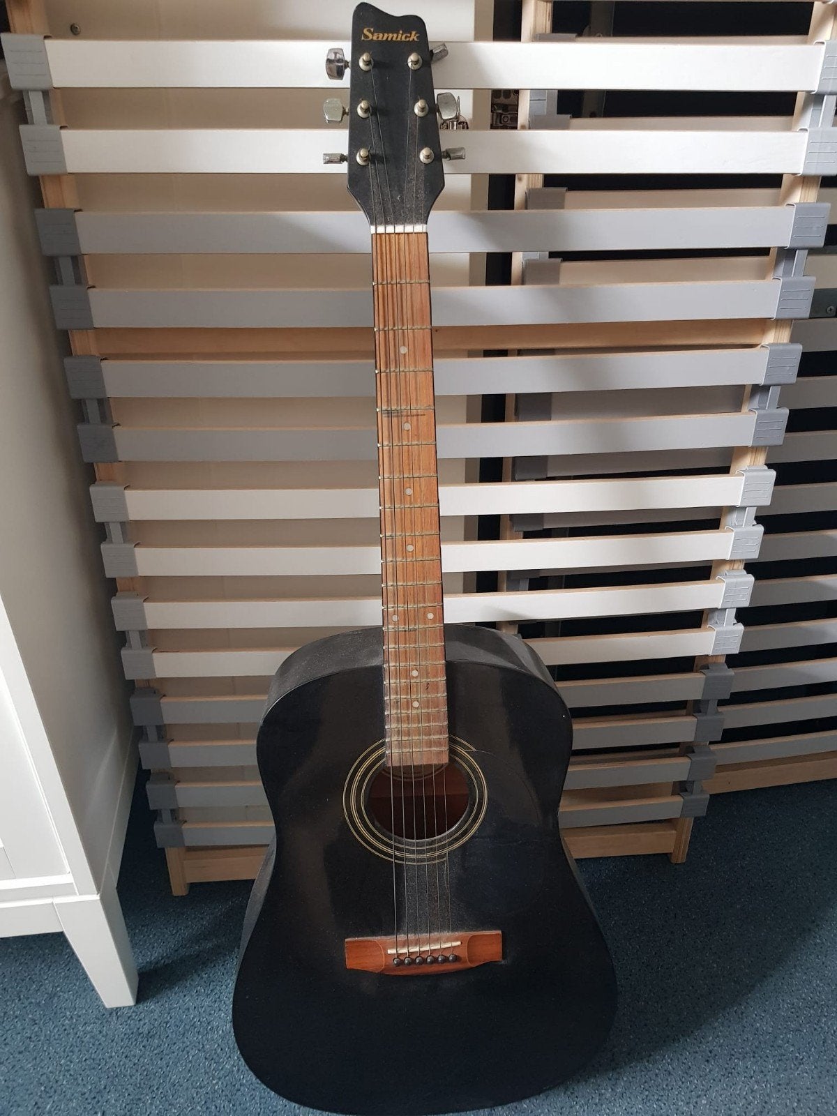 Sammick Western gitaar - Zwart, Ophalen, Gebruikt, Western- of Steelstringgitaar
