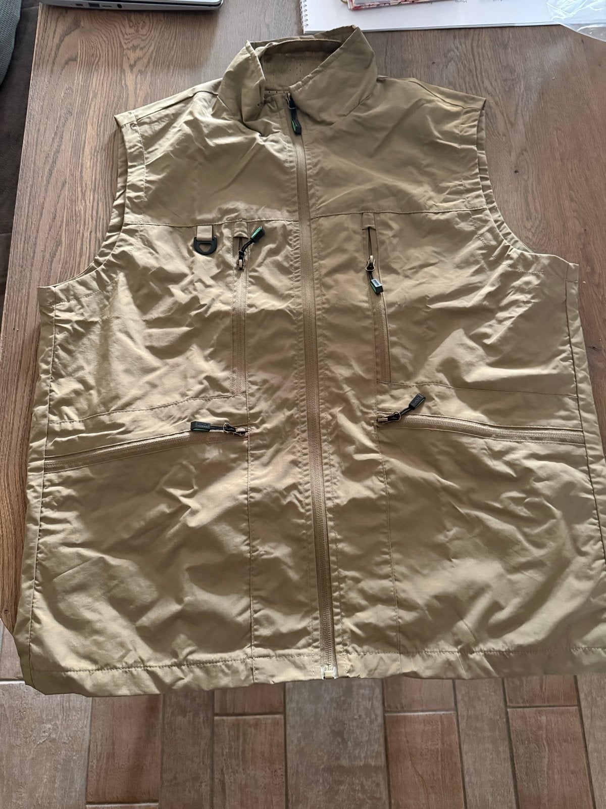 Multifunctioneel Outdoor Vest - Sneldrogend & Ademend, Kleding | Heren, Ophalen of Verzenden, Nieuw, Overige maten, Bruin