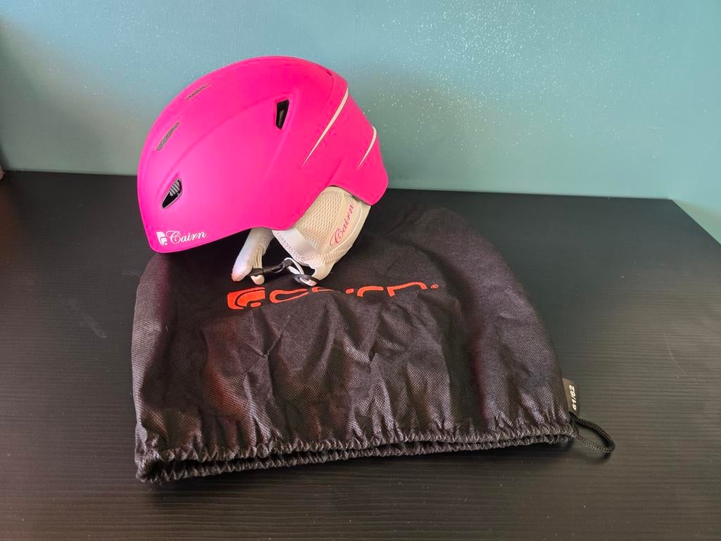 Dames skihelm Roze - Merk Cairn, Overige merken, Gebruikt, Overige typen, Ophalen of Verzenden